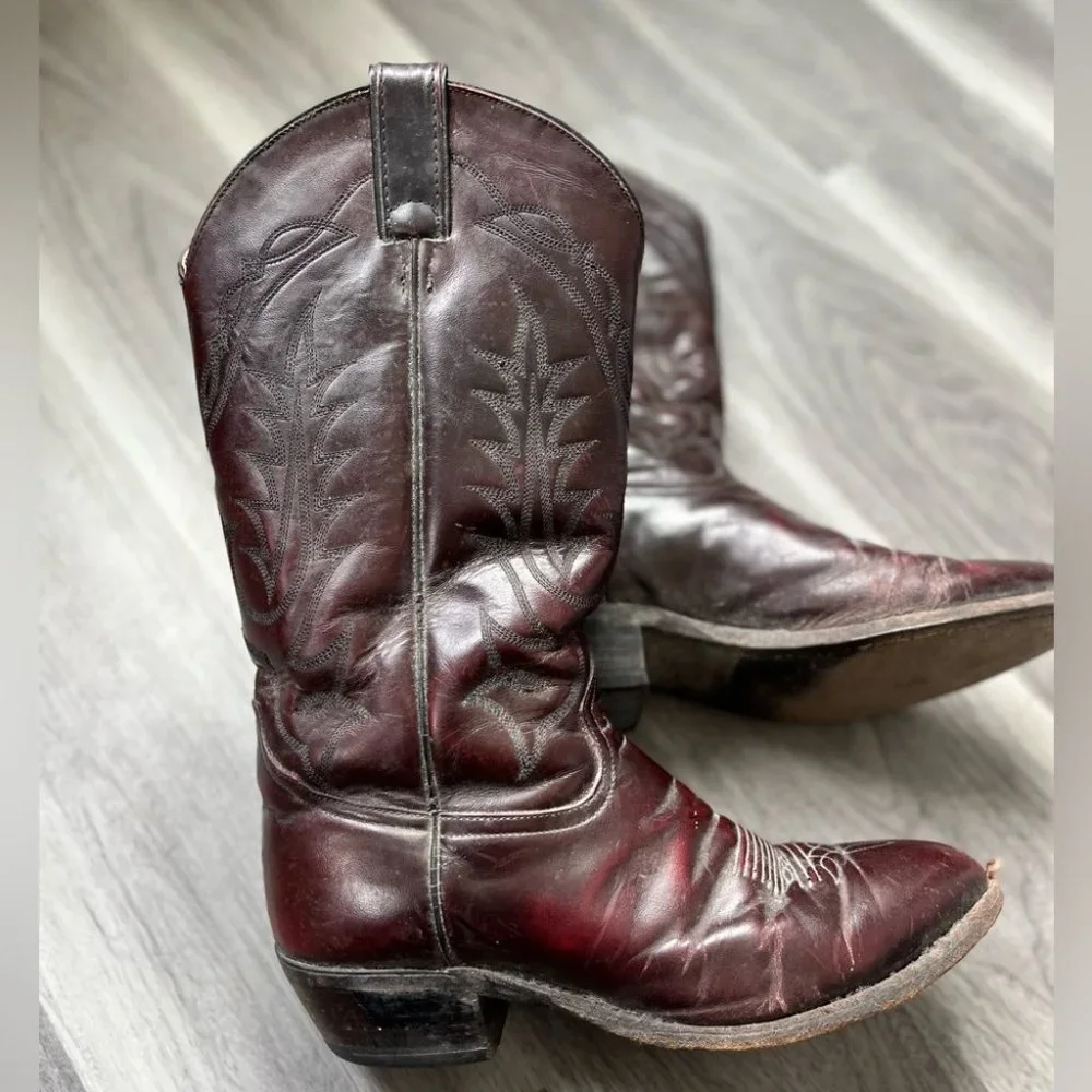 Tony Lama Men’s Cowboy Boots Size 11 - Picture 8 of 11